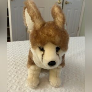 Douglas Cuddle Toy Plush Brown Cream Dog Plush Toy - Soft Puppy Stuffed Animal